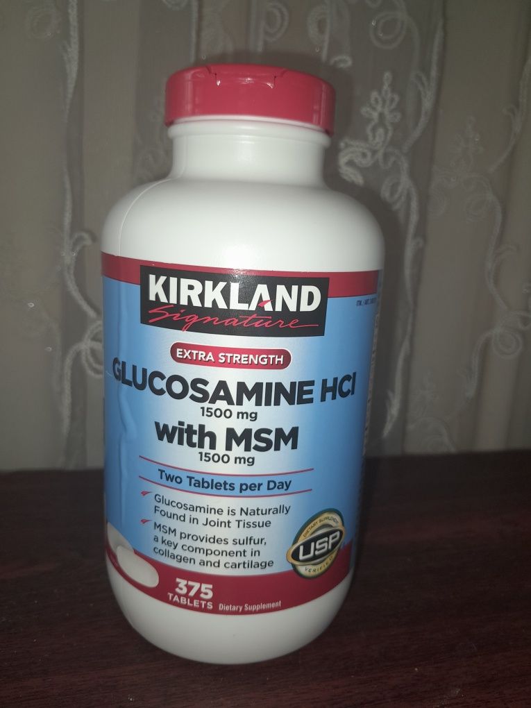 Kirkland Signature Extra Strength Glucosamine HCI 1500mg With MSM 1500