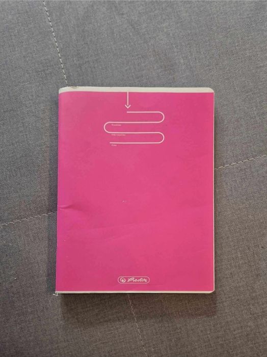 Zeszyt różowy w kratkę notatnik B5