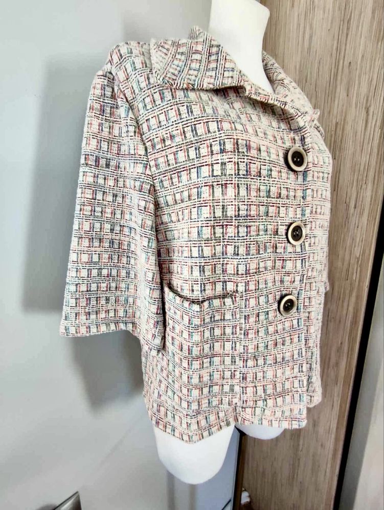 Żakiet damski beżowy unieersalny L/XL