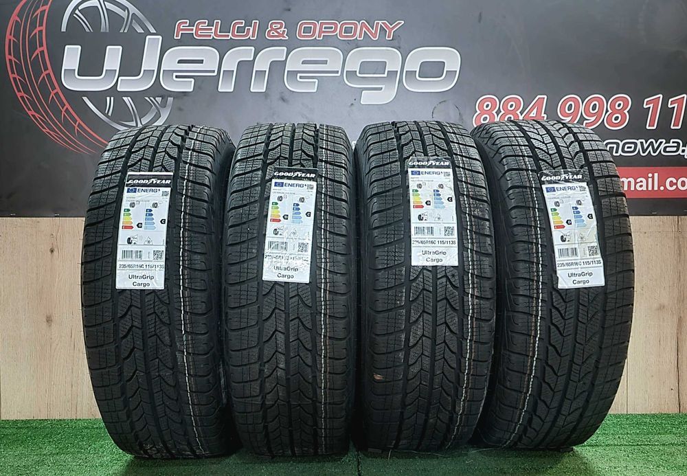 NOWE OPONY - Goodyear UltraGrip Carego - 235/65/R16c