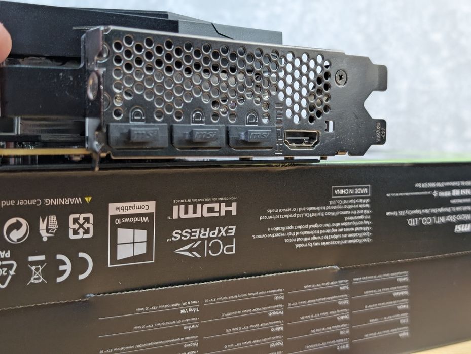 Відеокарта MSI GAMING X RTX 3060 12GB (GDDR6) Гарантія | XPLAY