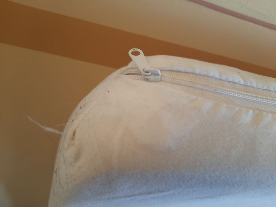 Materac 80x140x7 łóżka łóżeczka piankowy pokrowiec ściągany na zamek