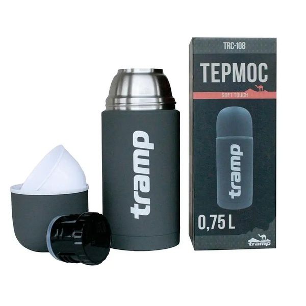 Термос Tramp Soft Touch 0,75 л, 1л, 1,2л