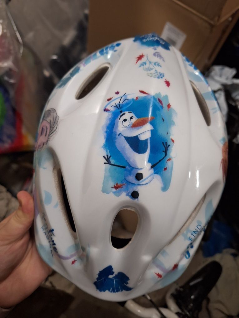 Kask rowerowy Kraina Lodu Frozen Elsa