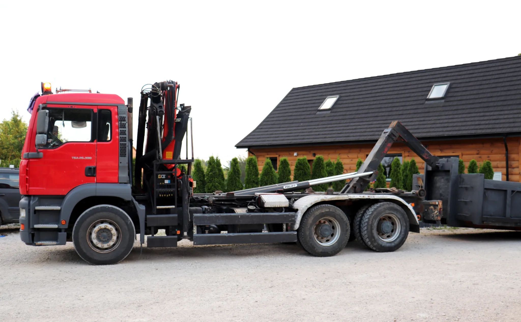 MAN TGA 26.390  MAN TGA 25.390 / HDS Palfinger / 6x4 / Hakowiec / SKRZYNIA