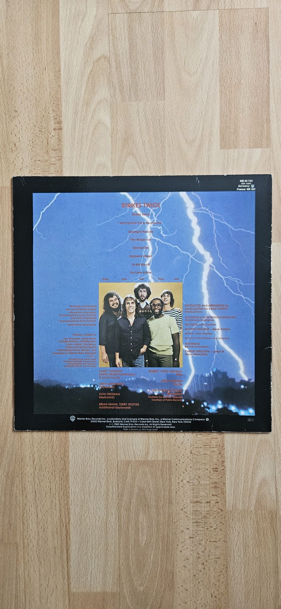 Larry Carlton - Strikes Twice (1980) winyl