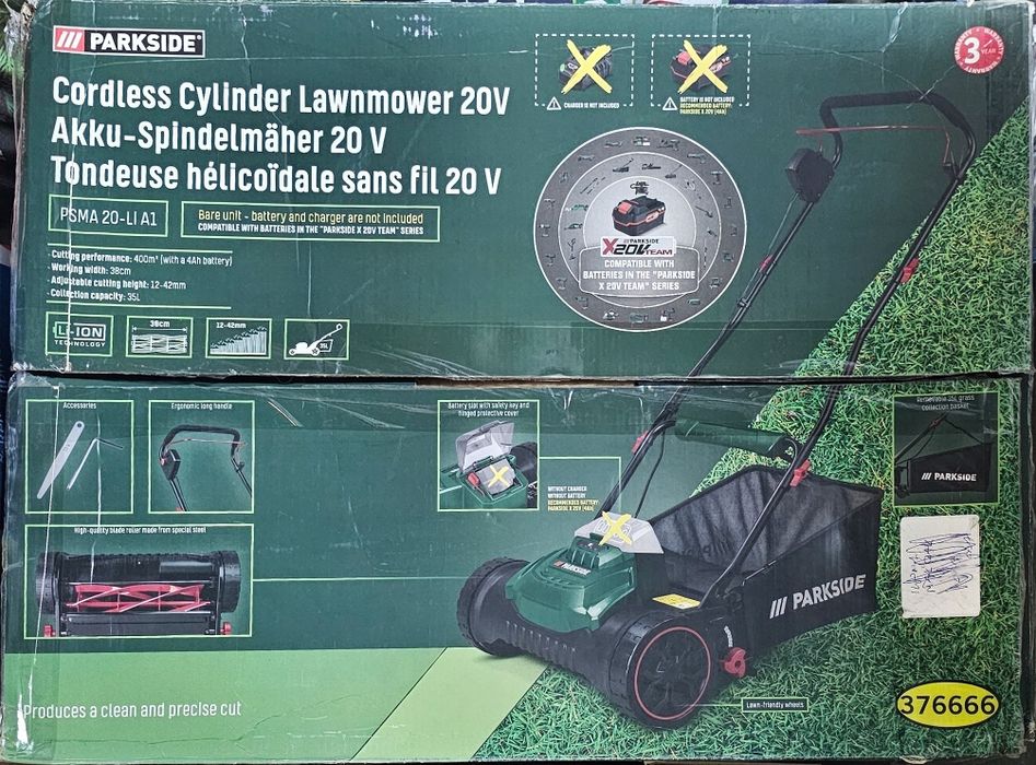 Kosiarka Akumulatorawa Parkside PSMA 20-Li A1