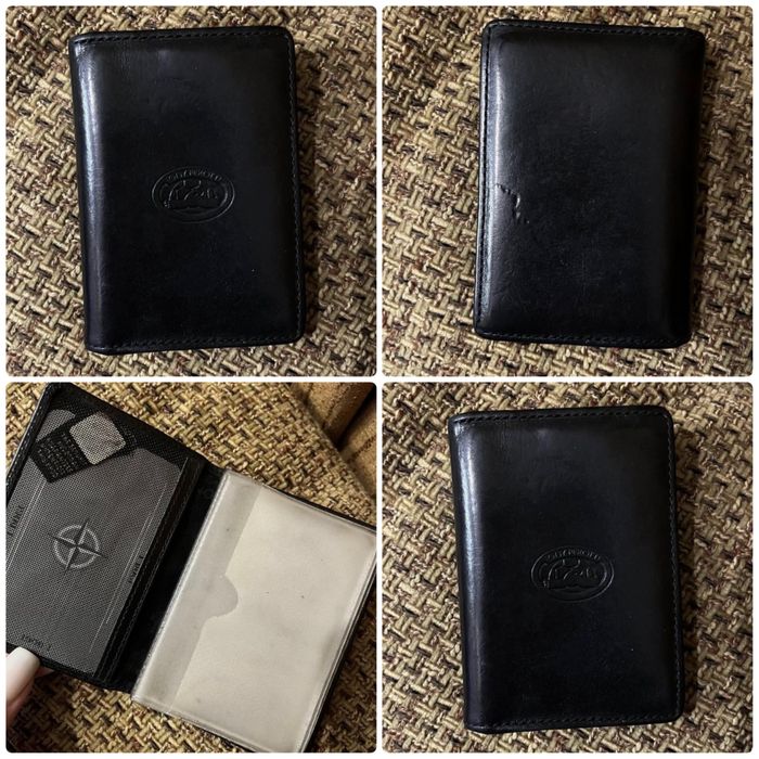 Сумка планшетка черная визитница perotti