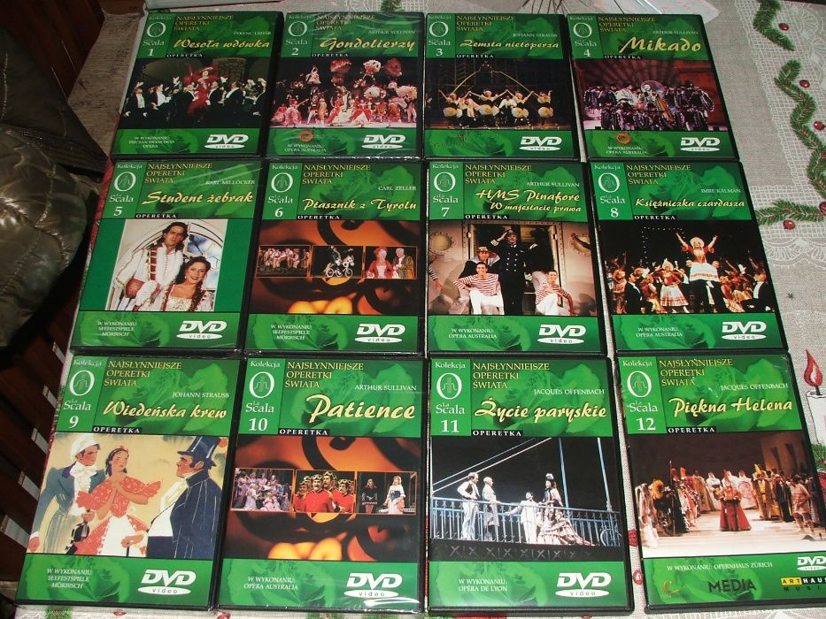 Najsłynniejsze Opery i Operetki Świata, La Scala, kolekcja 25 dvd