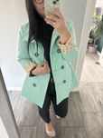 Dwurzedowy plaszcz Kelyna M/L