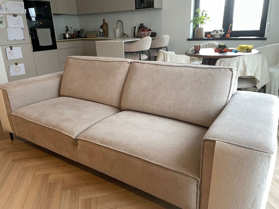 Kanapa 3 osobowa, beżowa ATALANTA Ramaro