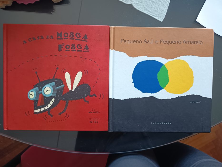 A casa da mosca fosca e Pequeno Azul e Amarelo
