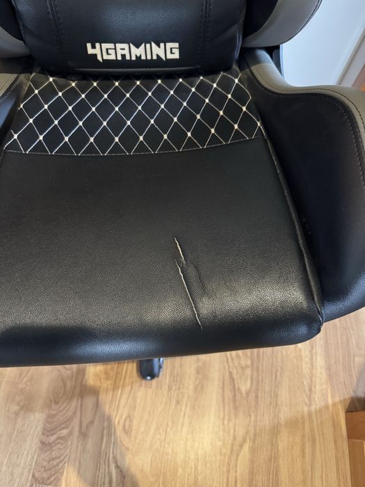 Cadeira Gaming 4Gaming com Apoio Lombar e de Pescoço