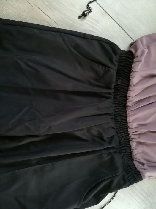 Комбинезон нарядный, вечерний, с открытой спиной