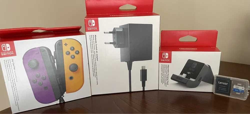 Pack de acessórios Nintendo Switch Novos