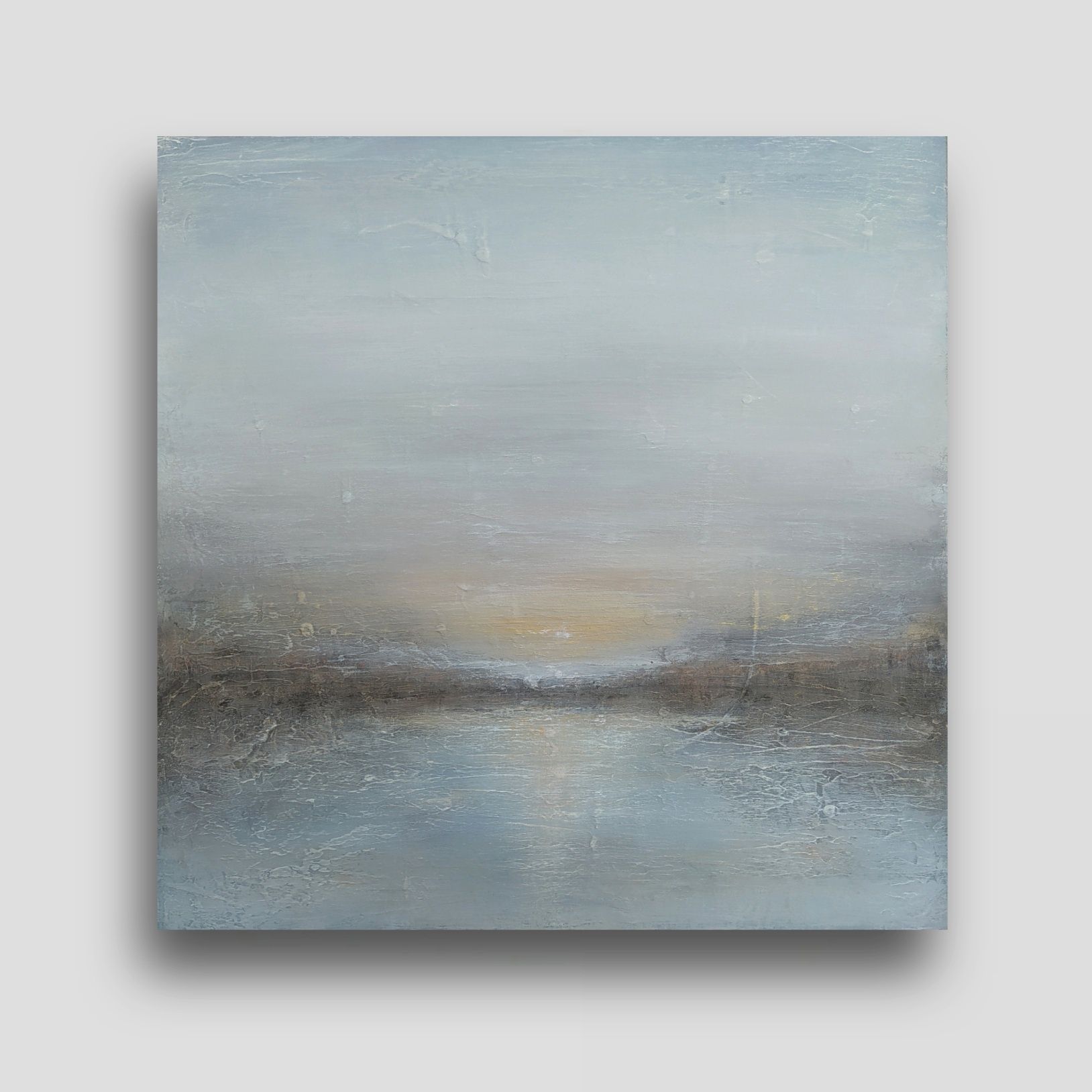 Картина пейзаж, абстракция, 60×60