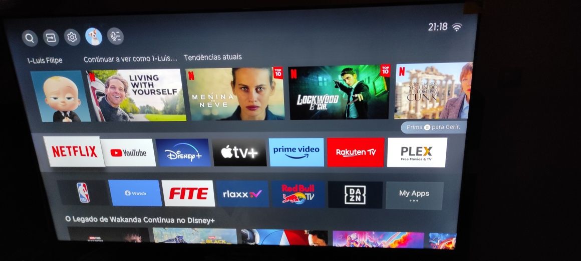 Smart tv hisense 65"