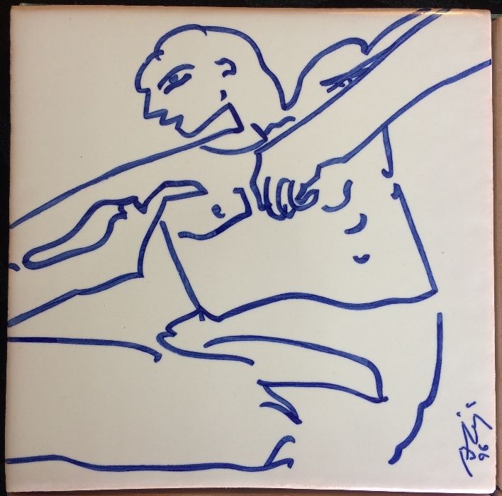 Azulejo Siza Vieira - "Homem"