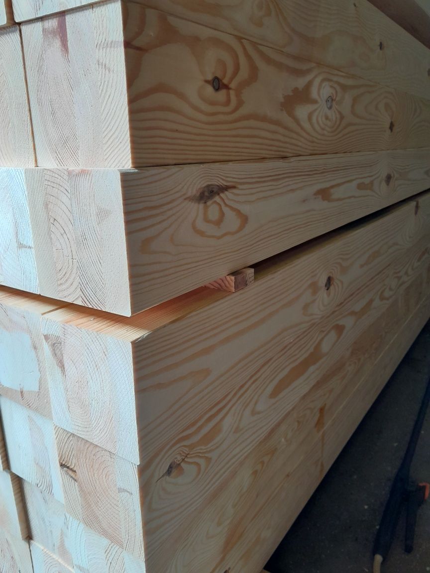 Kantówka 90x90 bsh klejona heblowana 9x9 sucha (19zł mb)