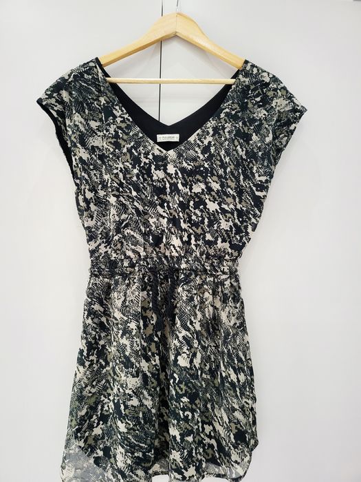 Pull&Bear rozm S stylowa taliowana Casualowa Sukienka Mgielka Lekka