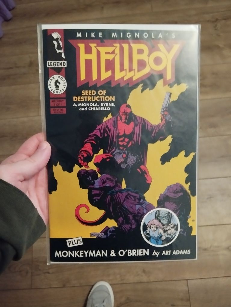 Hellboy seed of destruction #1 nm 1994 год