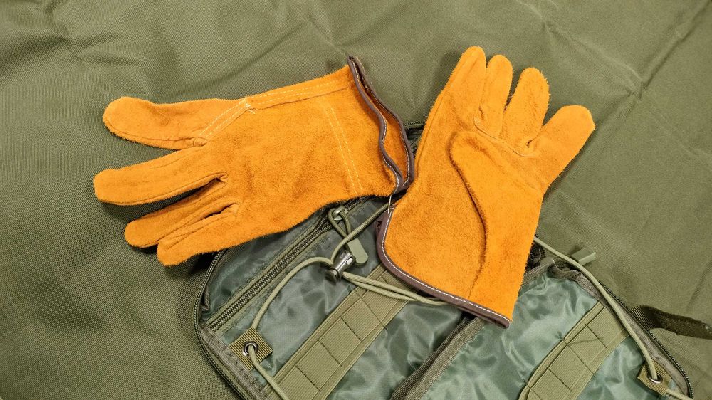 Rękawice robocze, skórzane rozmiar XL