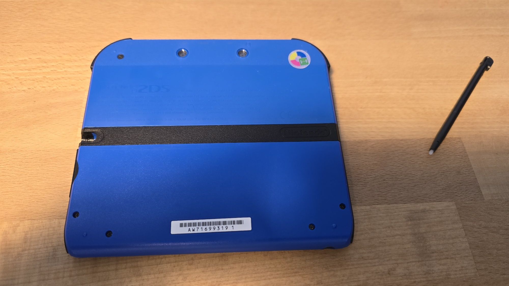 Nitendo 2DS desbloqueado azul/preto