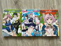 Miłość, jenoty i kłopoty - manga tomy 1-3