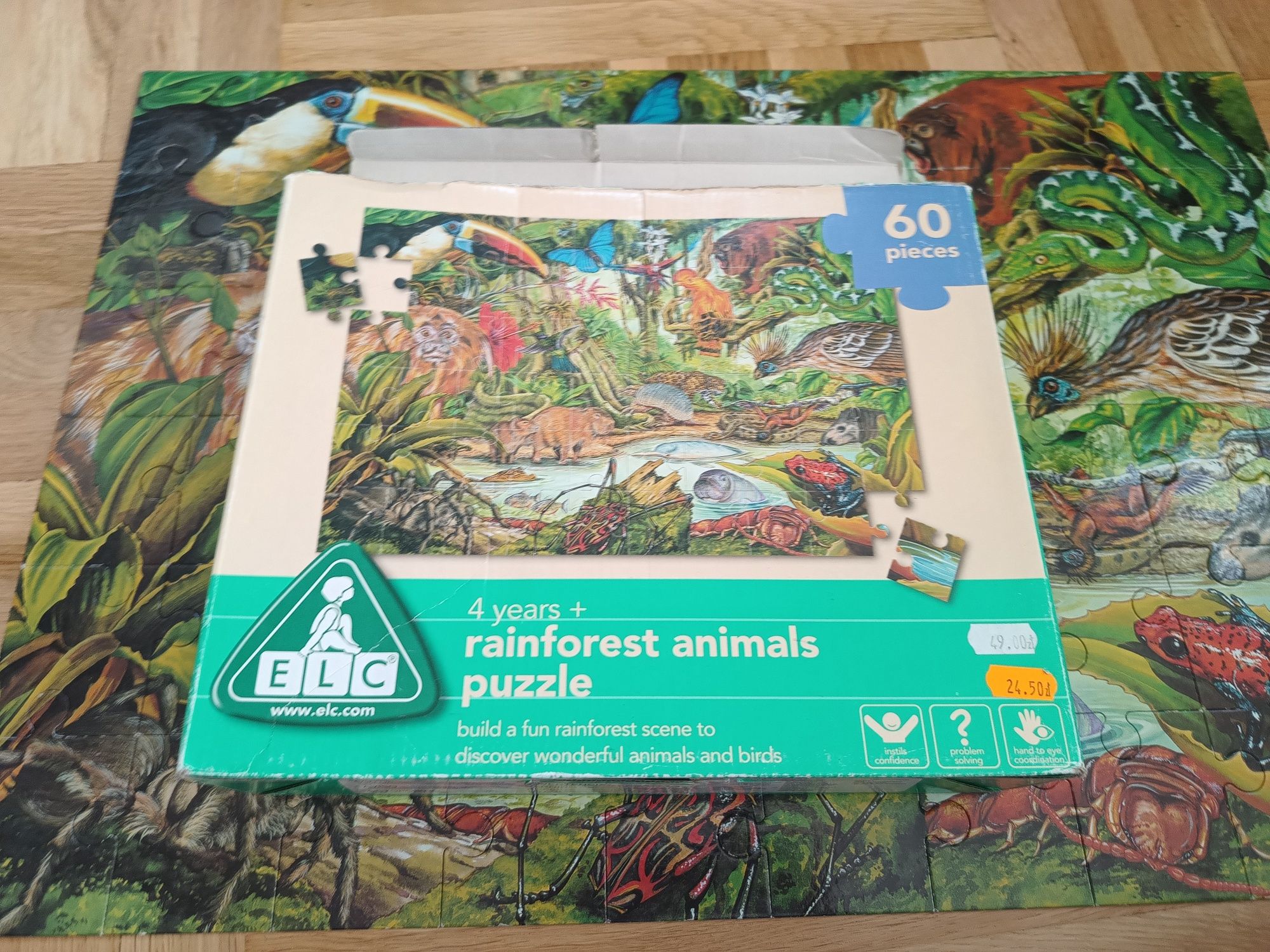 Puzzle amazońska dżungla