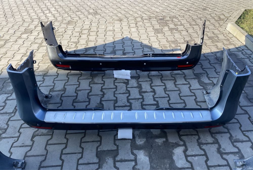Бампер задній губа катафоти Віто Vito W447 V-class Metris рестайл амг