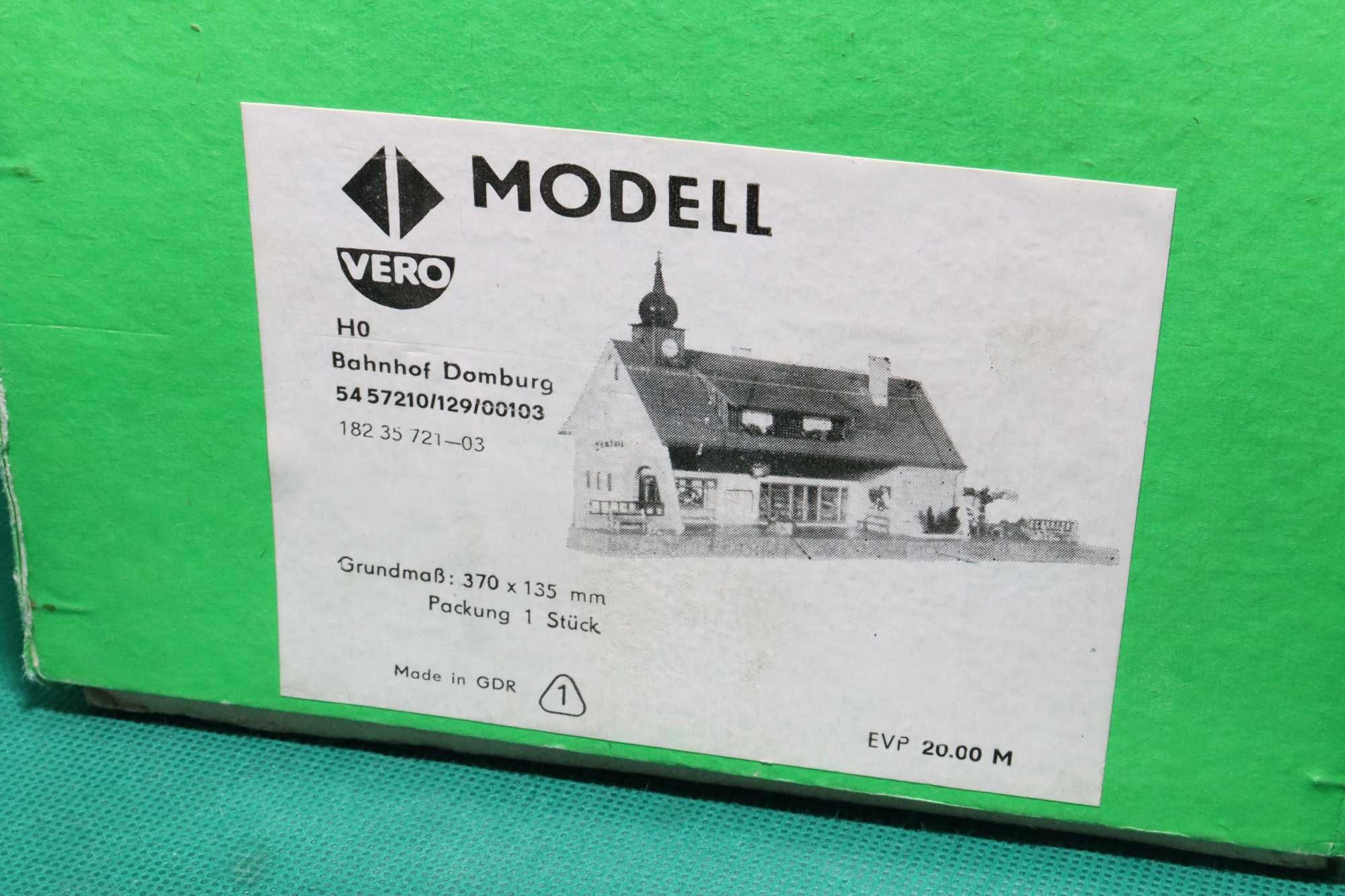 Skala HO piękna stacja kolejowa VERO nowa