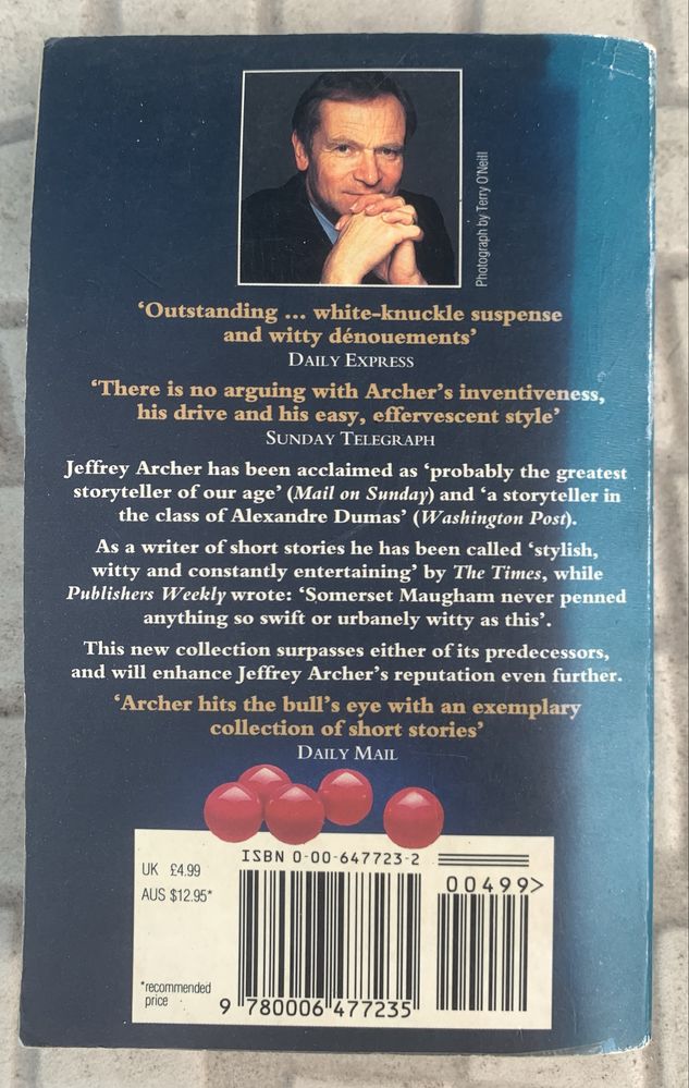 Paperbacks em inglês, segunda-mão