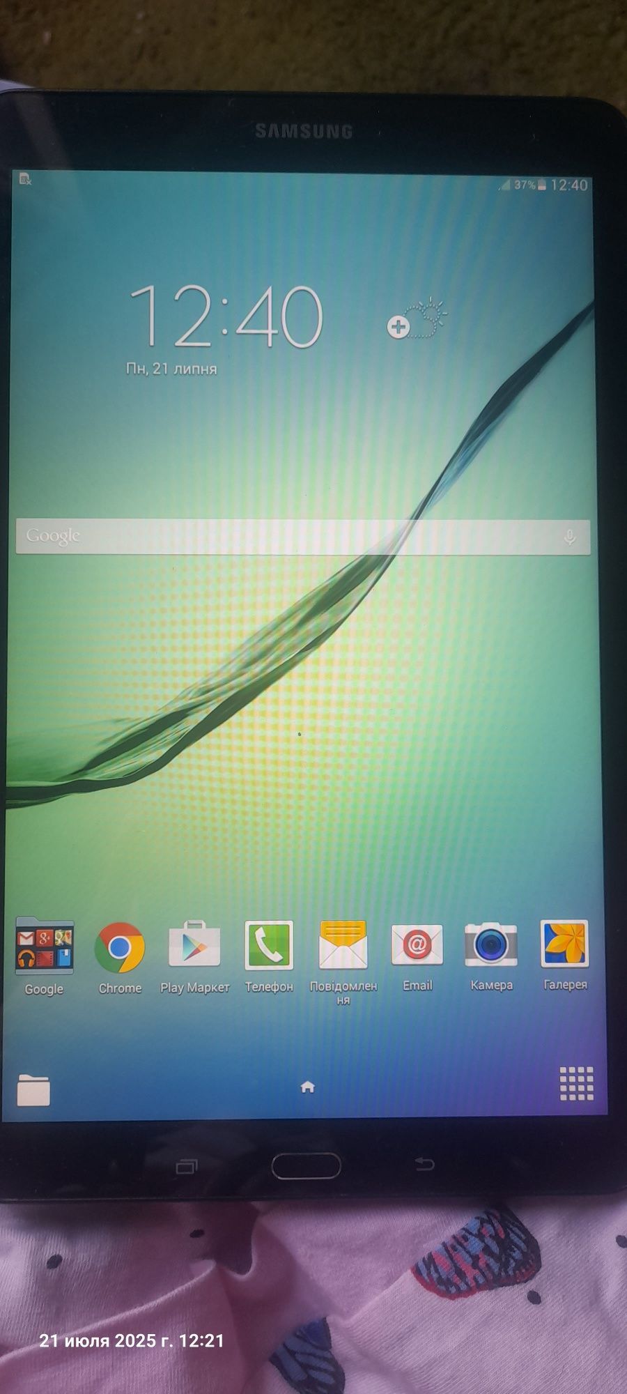 Планшет Galaxy Tab E