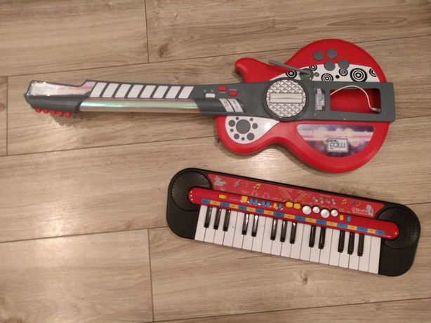 Simba Gitara z funkcją MP3 i organki pianino elektryczne