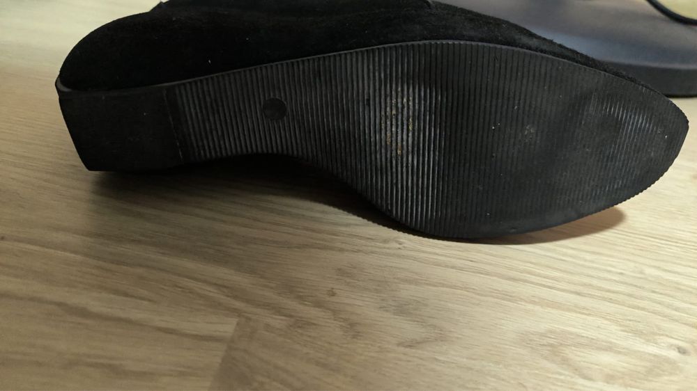 Макасини шкіра замш DKNY Італія