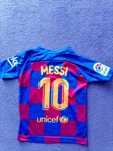 Koszulka piłkarska FC Barcelona MESSI na wzrost 98cm