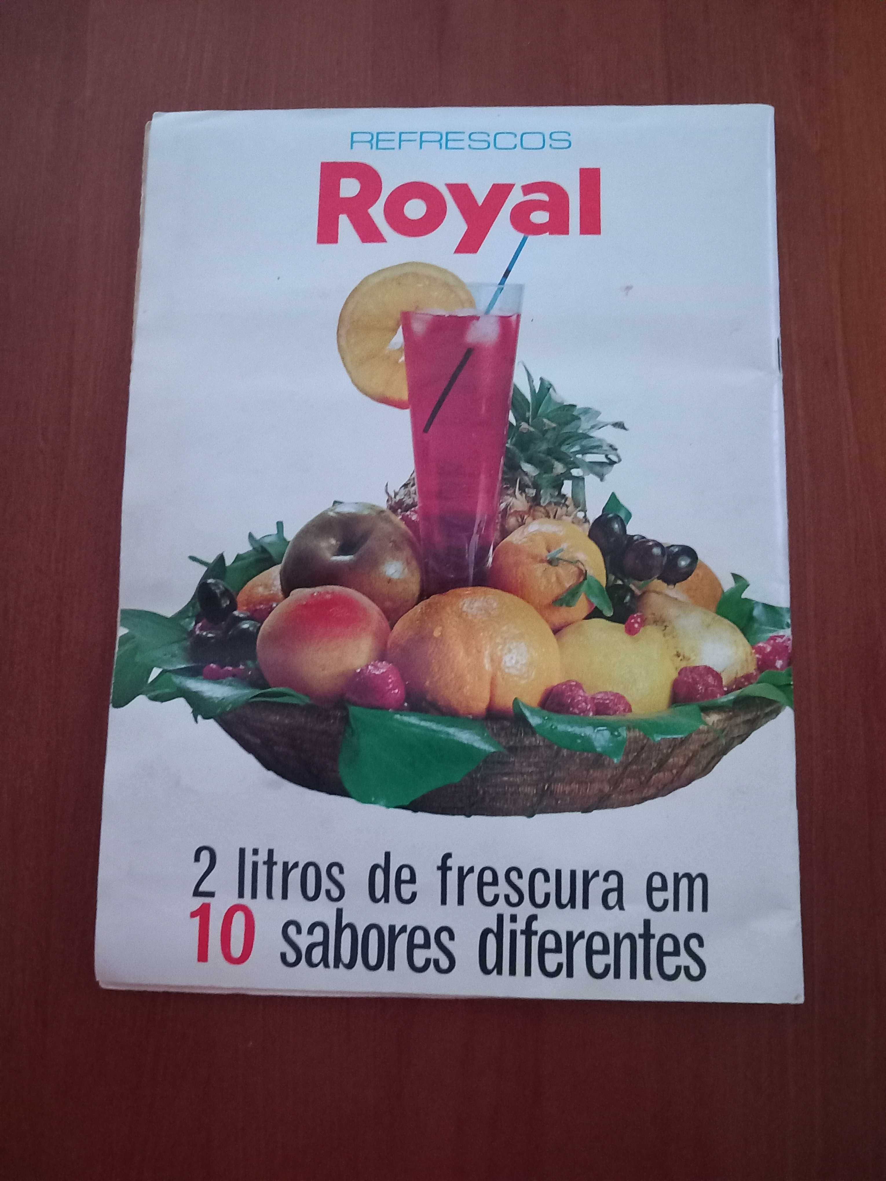 Caderneta de Cromos "O Templo do Sol" com Tintim (Royal-1970)