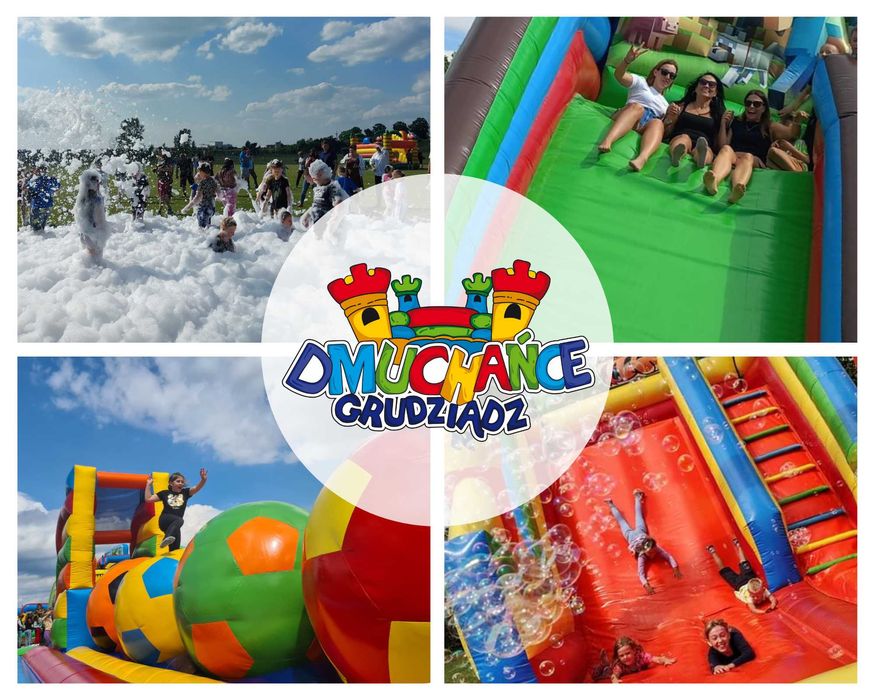 Dmuchańce Grudziądz, PIANA PARTY, dmuchaniec, zjeżdżalnia