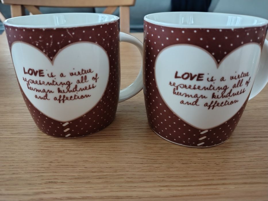 Kubek Kubki Home and you 2 sztuki brązowe