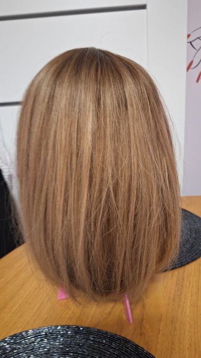 Peruka włosy blond