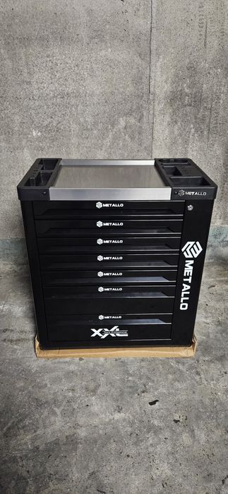 Nowa szafka narzedziowa 7 wyposażonych szuflad wózek narzędziowy