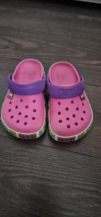 Crocs Lego różowe rozmiar J1