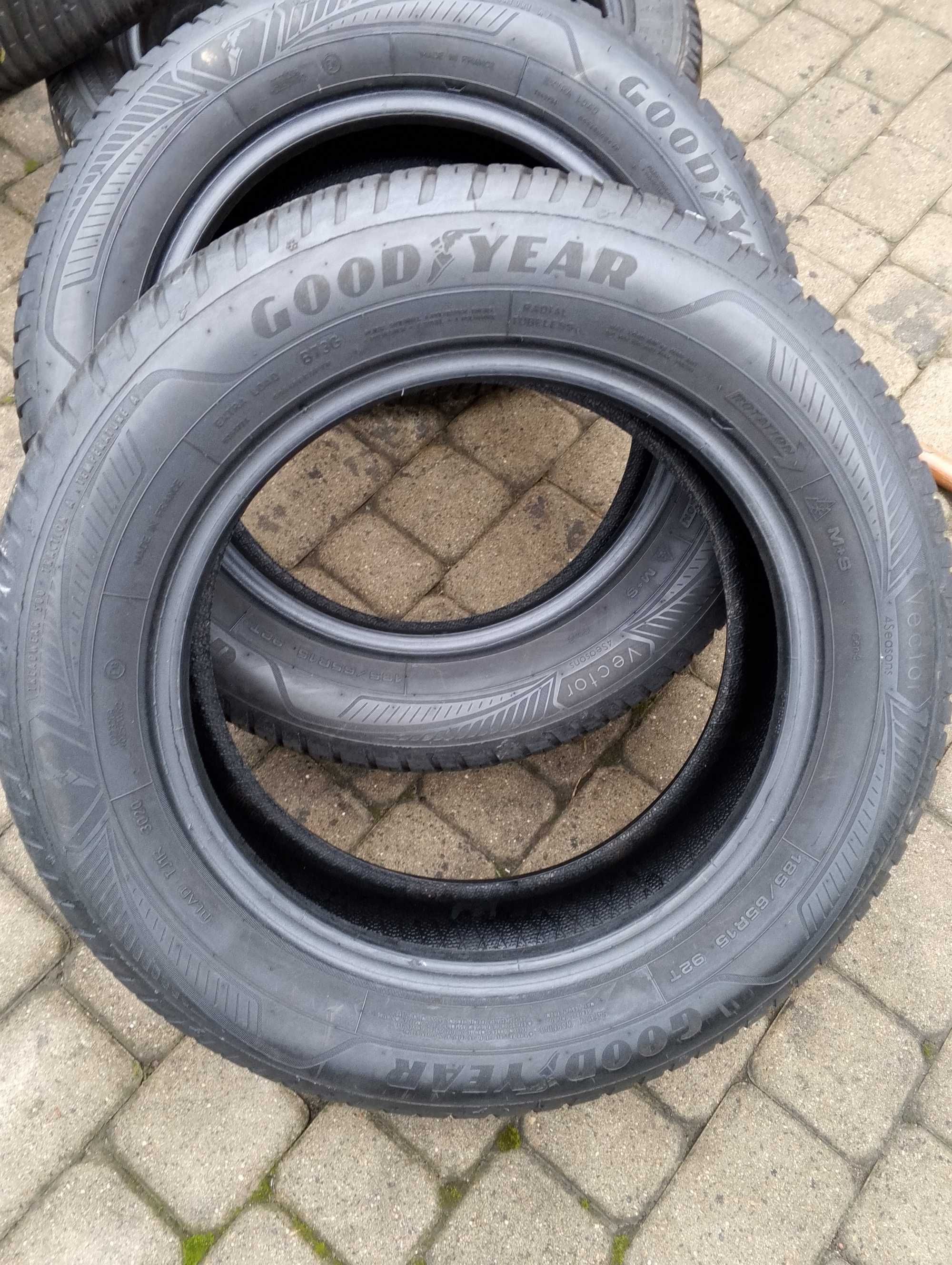 opony 2szt.185/65/15 Goodyear Vector 2020 rok