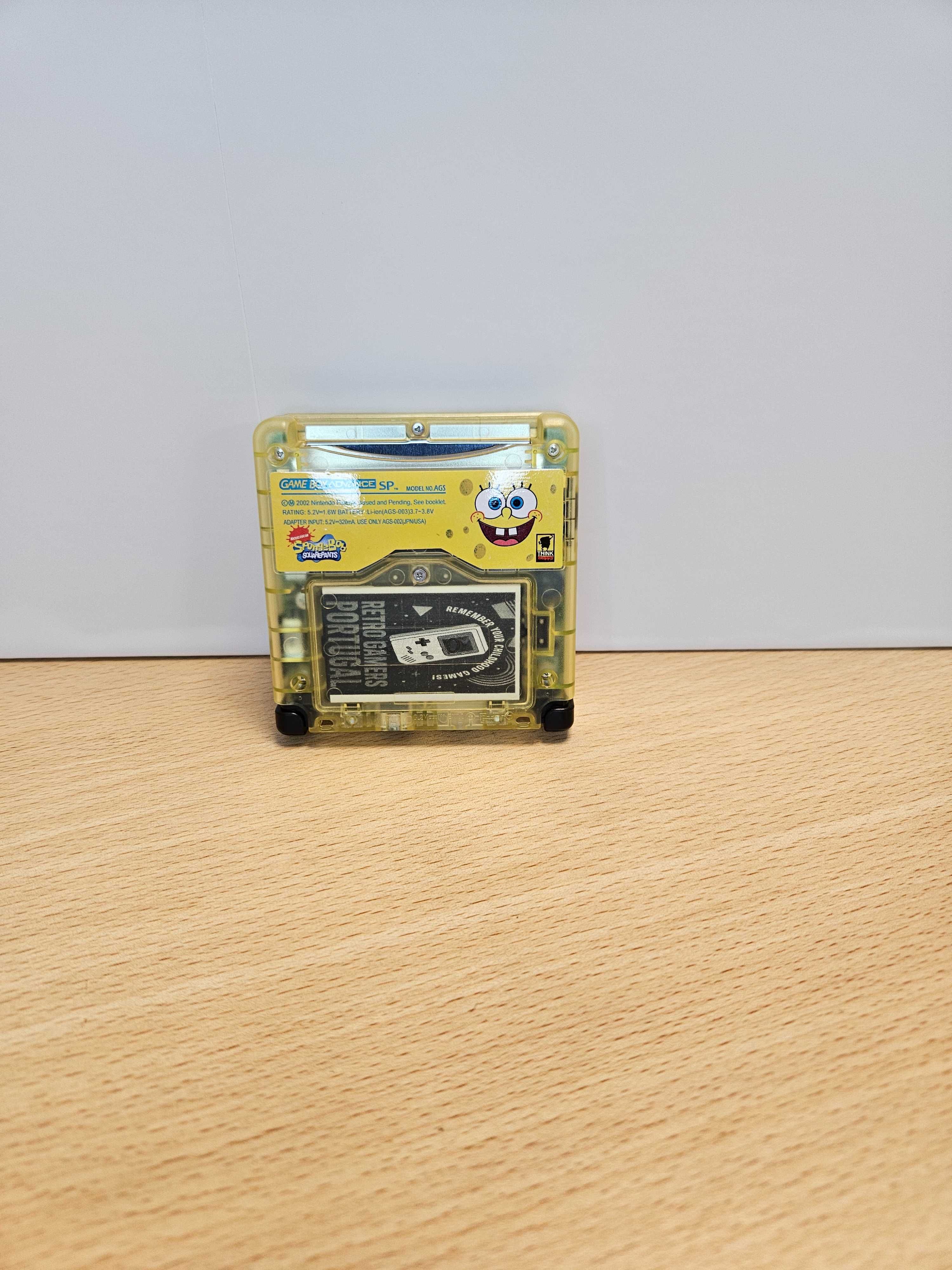 Gameboy Advance SP - SpongeBob- - Usb-c