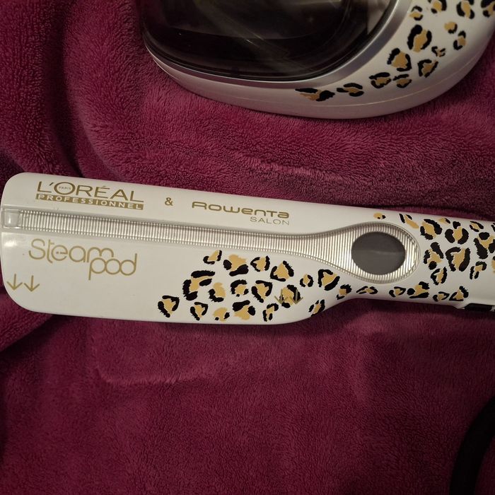 Prancha Loreal Professionnel & Rowenta steam pro a vapor - edição espe
