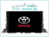 Магнітола Toyota Highlander Qled, Android, USB, GPS, 4G, CarPlay!