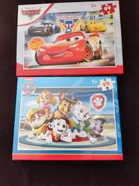 Nowe puzzle cars, psi patrol