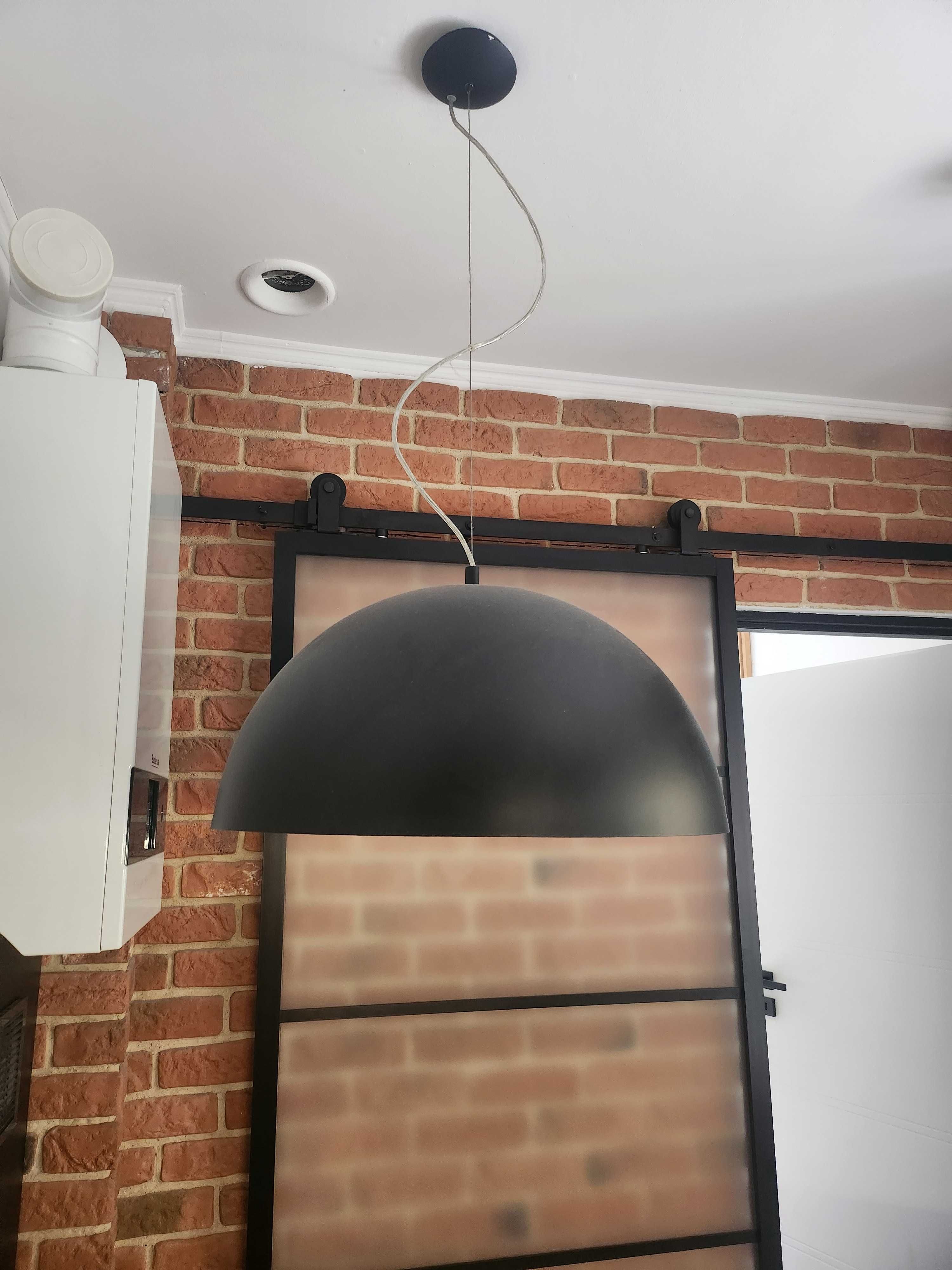 Lampa czarna do kuchni i do salonu