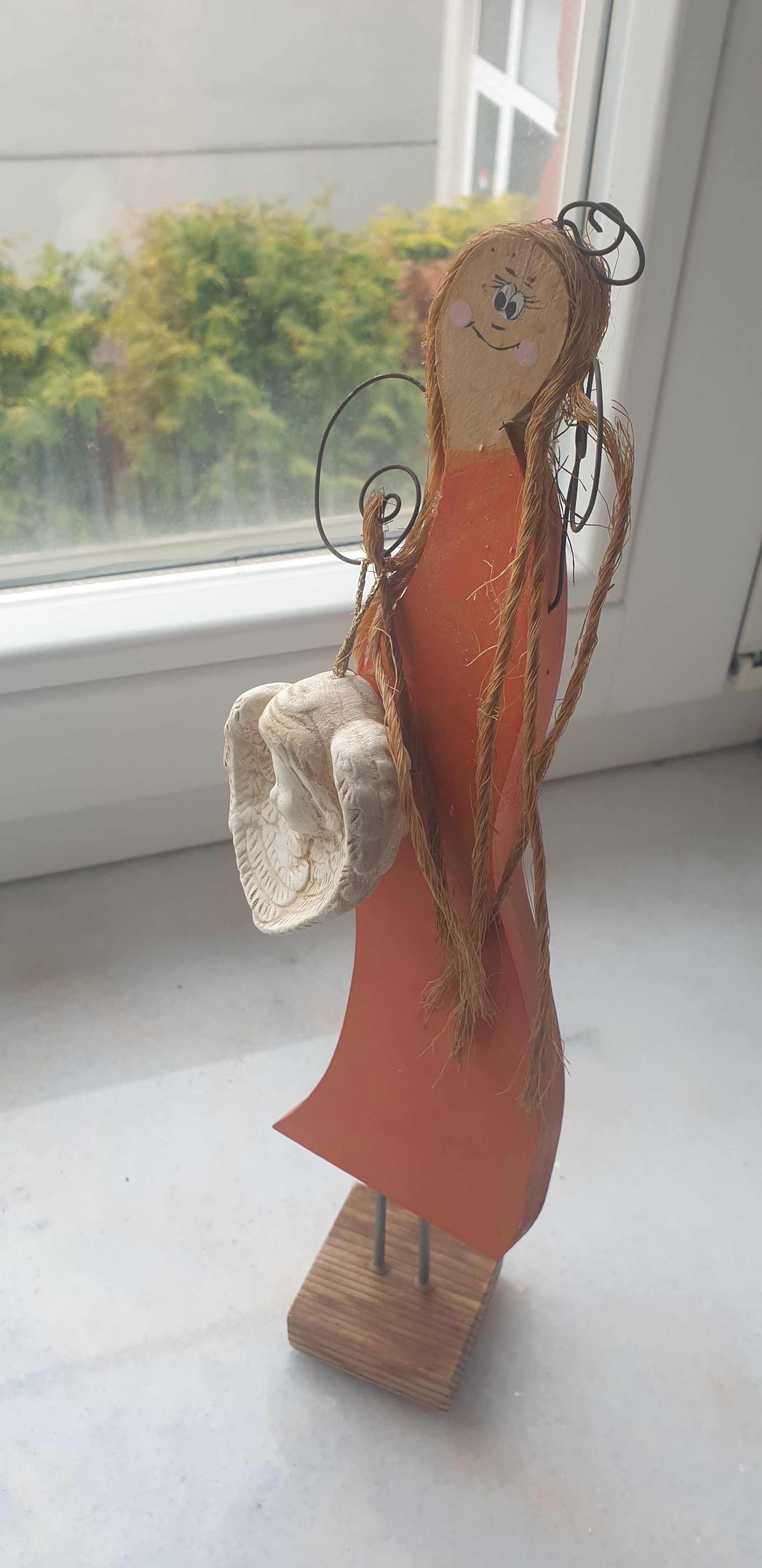 Aniołek na szczęście recabie robiony homemade