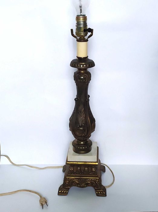 Lampa Stołowa Leviton USA sygnowana 50Lata